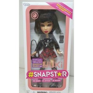 #SNAPSTAR DJ Yuki Figure Doll & Accessories Snap Style Share Toy Kids Brand New